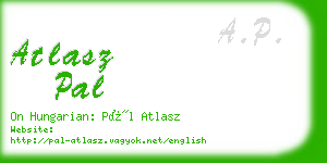 atlasz pal business card